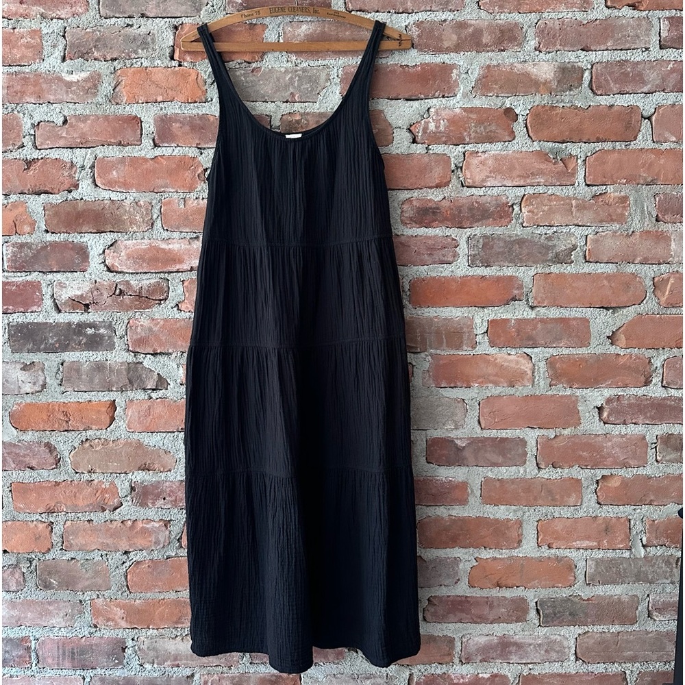 Wilfred Black Midi Dress
